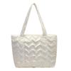 Borsa Tote in Cotone Versatile e Leggera 2025 - Borsa a Spalla Casual da Donna ad Alta Capacità