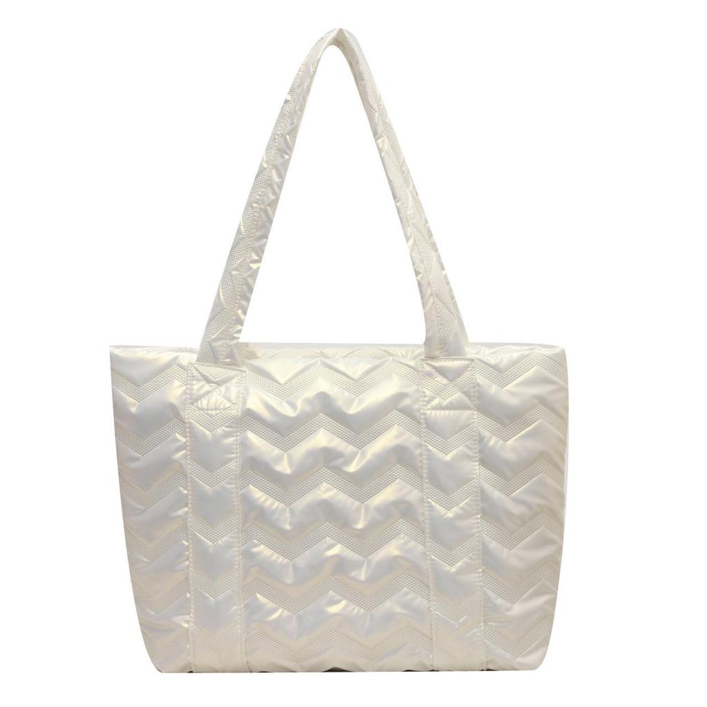 Borsa Tote in Cotone Versatile e Leggera 2025 - Borsa a Spalla Casual da Donna ad Alta Capacità