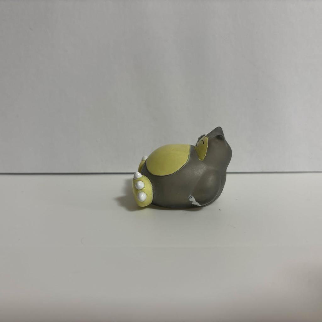 [USED] Pokemon Kids Clear Snorlax Finger Puppet Pokemon Figure Kanto Early