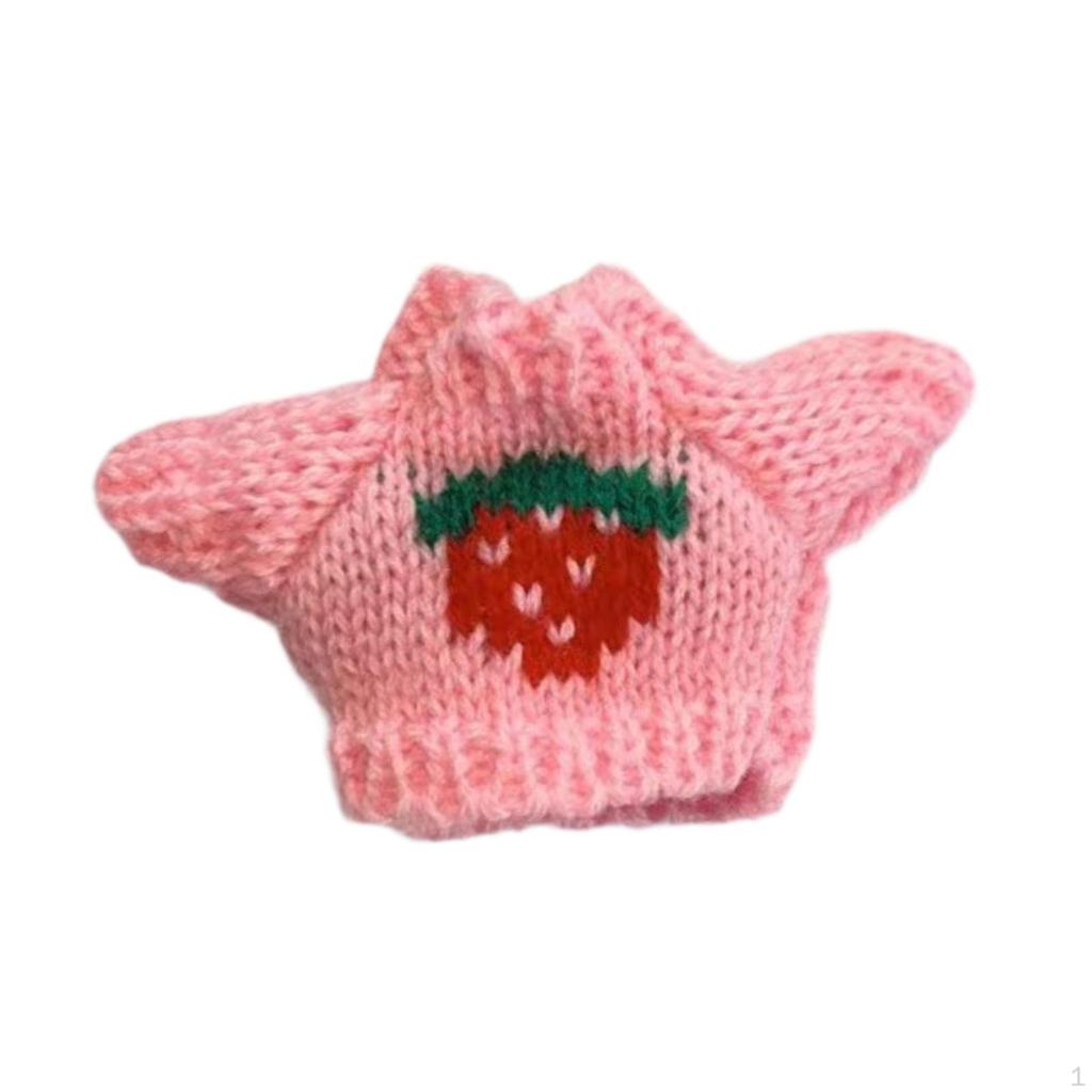 15cm Plüschpuppenkleidung Niedliches Anziehen Foto-Requisiten Modekleidung Outfits
