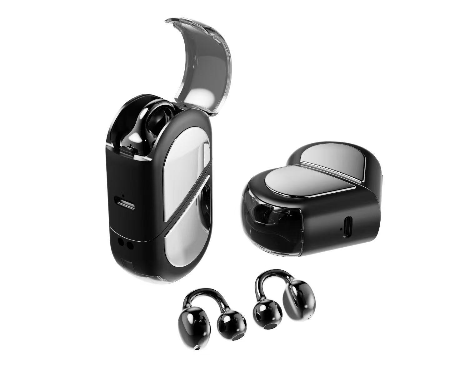 

Беспроводная Bluetooth-гарнитура K520 в форме сердца с дисплеем питания