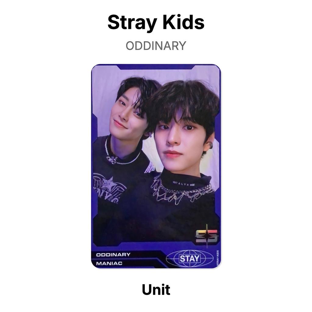 Stray Kids ODDINARY Official Photocard