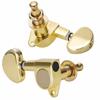 6 Acoustic Guitar Tuning Pegs  Fully Enclosed Guitar Tuning Pegs Guitar Strings Tuning Pegs: 3 Left + 3 Right (3L+3R)