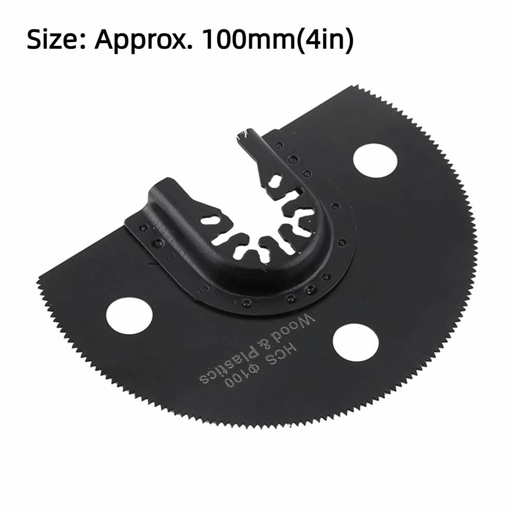 HCS Material Segmented Saw Blade 100mm Diameter Multi Tool Blade Metal Cutting