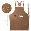 Women's Celebrity-Style Thick Canvas Apron for Hairdressers, Milk Tea Shops, and Baristas