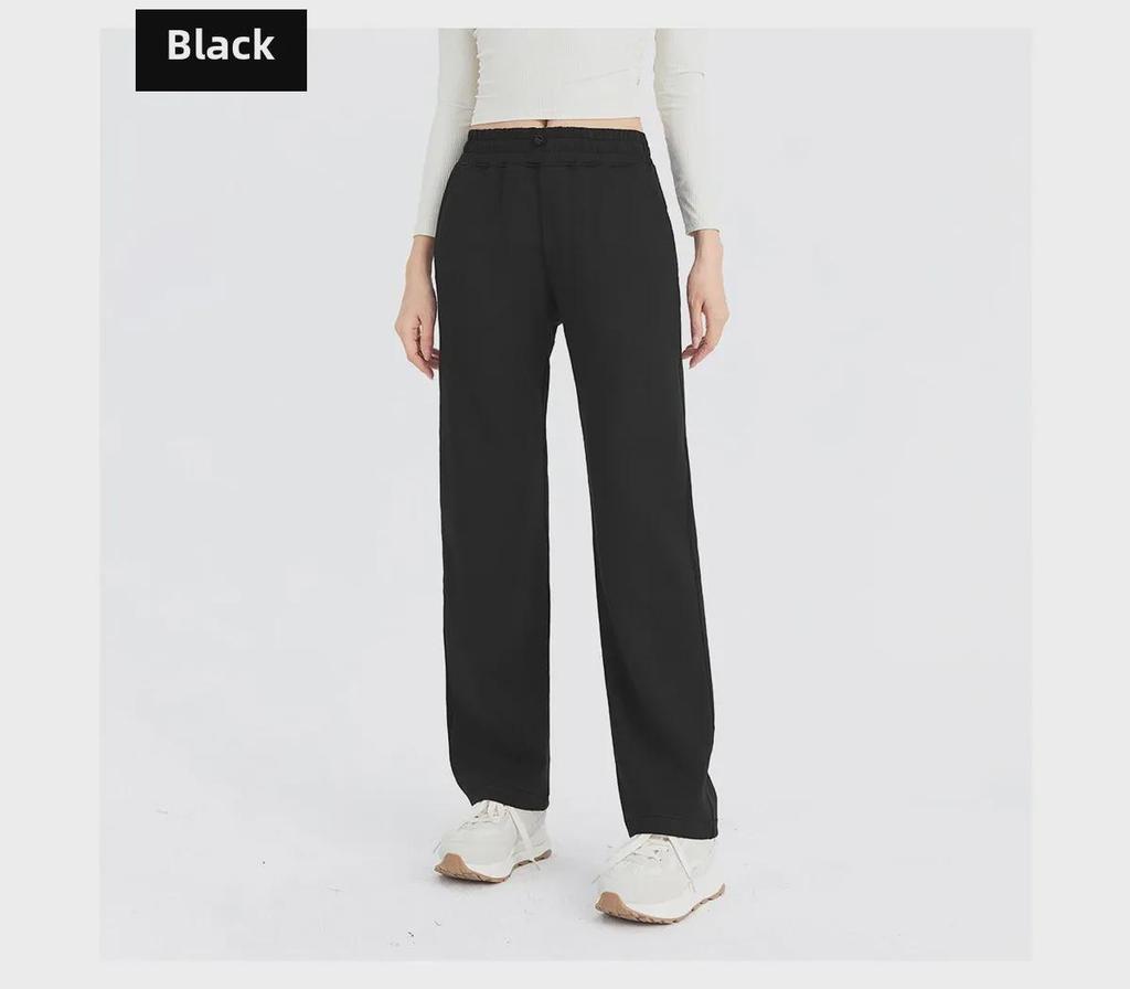 Pantaloni da yoga elasticizzati Softframe da donna - Pantaloni sportivi estivi larghi, casual e a gamba larga