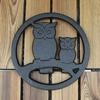 Owl Retro Decoration Ironwork Insulation Rack Water Kettle Style Household Cup Bowl Placemat Cast Iron Kitchen Plate Pot Mats