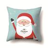 Christmas Gifts Santa Claus Pattern Pillow Polyester Home