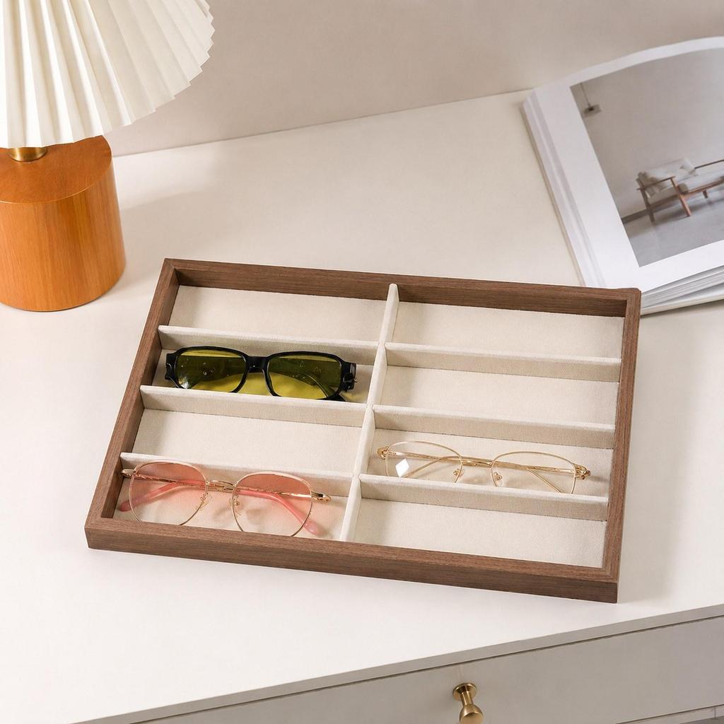 Display Tray for Glasses, Jewelry Organizer, Sunglasses Storage Case, Organizer Shop,