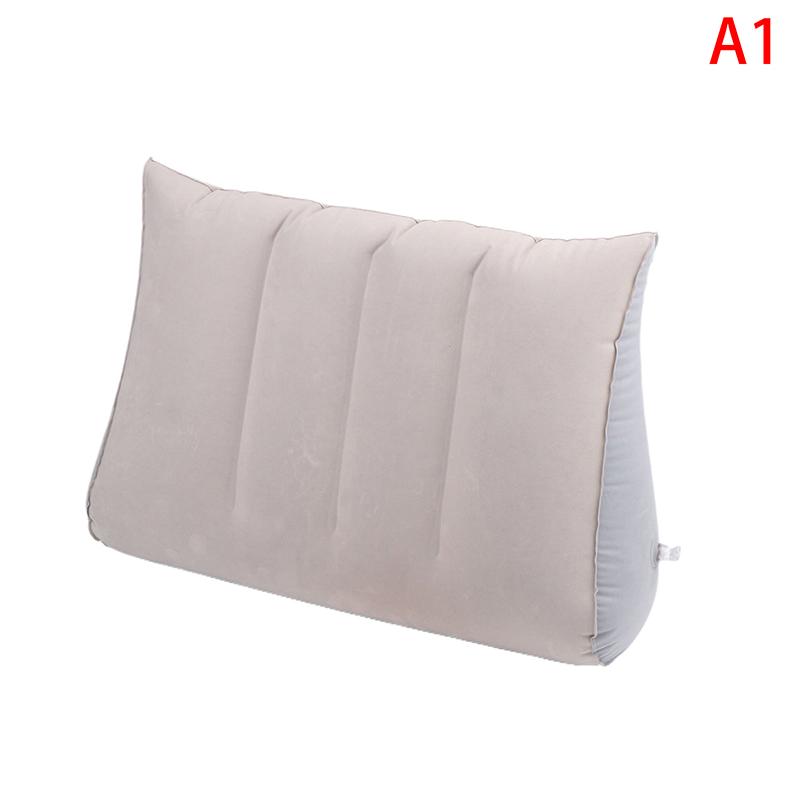 

Надувна подушка Багатофункціональна подушка для тіла Подушка для поперекової йоги для подорожей Офісний автомобіль Надувна трикутна подушка Подушка для відпочинку