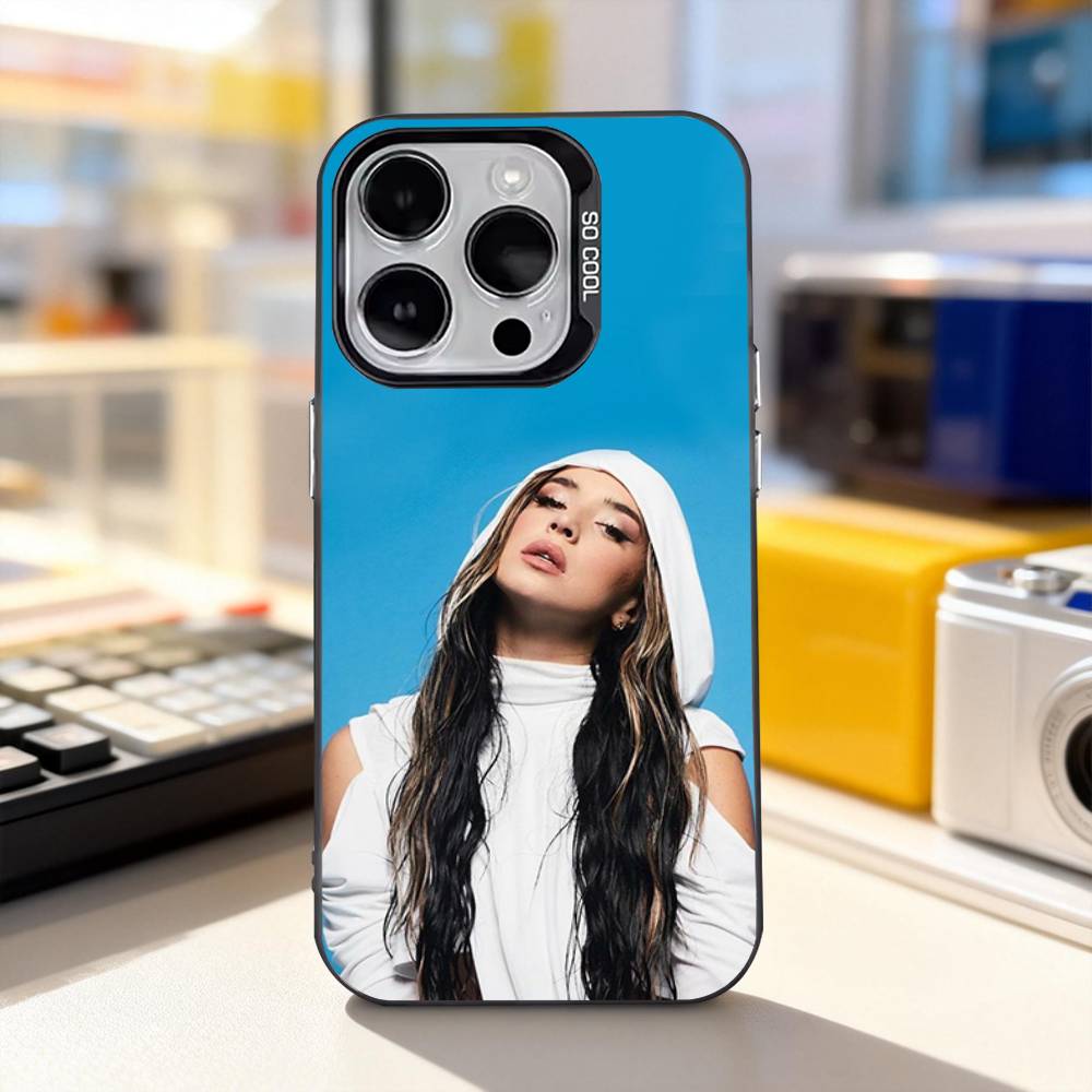 L-Lola Singer Indigo Cool Phone Case For iPhone 17,16,15,14,13,12,11,Pro,XS,Max,Plus,Mini,SE4,E Black Matte Shockproof Cover