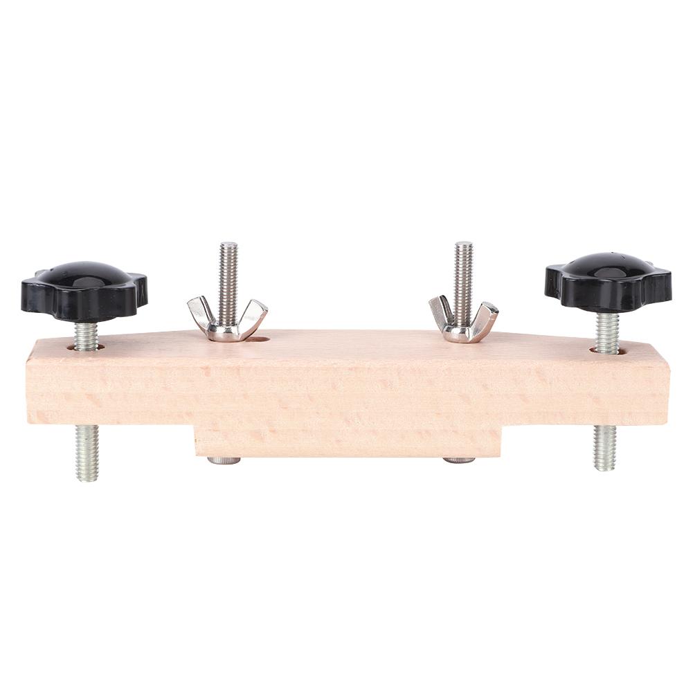 Gitarrenstegklemme aus Ahorn, Gitarrenständer, Wartungswerkzeuge, Installation, Reparatur, Austausch, allgemeines Zubehör