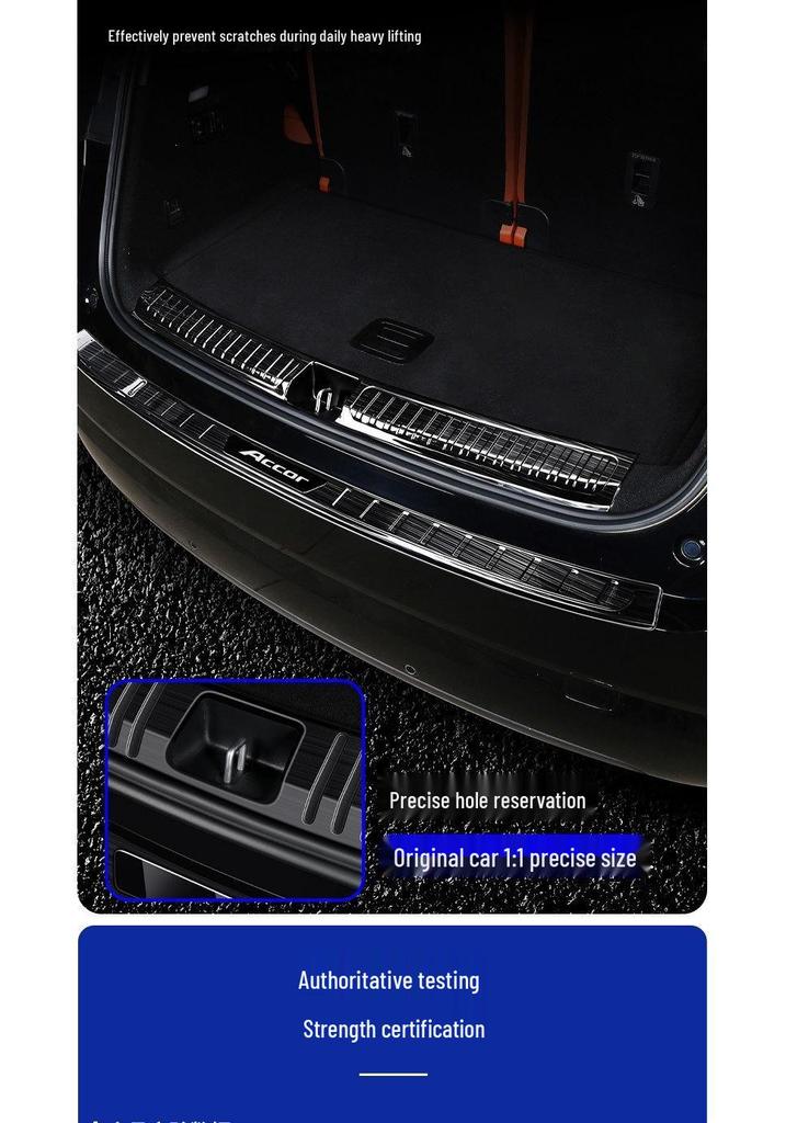 Haval Big Dog Plus Car Accessories: Compatible Foot Pedals & Stainless Steel Door Sill Protection (Second Gen) for 26 Models