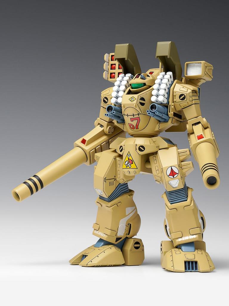 Wave Super Dimension Fortress Macross Tomahawk 12cm Kit Modello in Plastica MBR-04-MkVI Scala 1/100, Circa. Alto, Pre-colorato MC-085 (Robot)