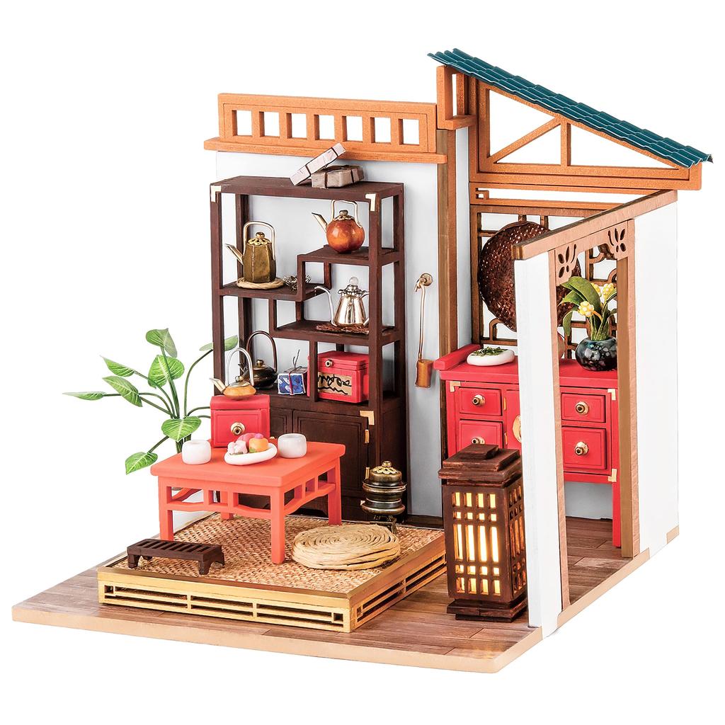 DIY Miniature House Dollhouse Chinese Series with Japanese Instruction Manual Tsukurundesu® (Meishankyo)