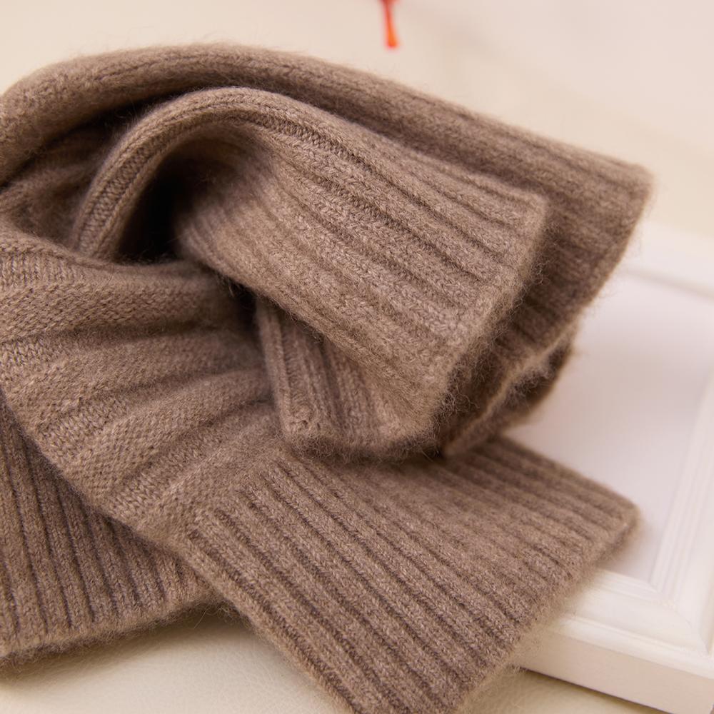 100% Pure Cashmere Legging Warmer Custom Fashion Soft Skin Friendly Women Winter Warm Pure Cashmere Leg Knee Warmers
