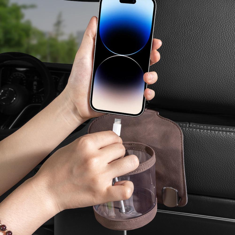 

Car Cup Holder With Hook Drink Bottle Seat Back Cup Holder Portable Car Organiser Hook Auto Interior Accessories For Auto