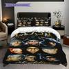 Legends Hip Hop Visual Celebration Threepiece Set 1 Duvet Cover 2 Pillowcase Without Core Duvet Cover And Pillowcase Bedding Set