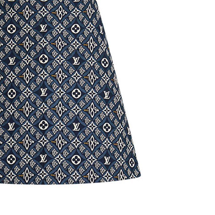 Louis Vuitton Casual Short Skirts Women's Blue 1A8MI7