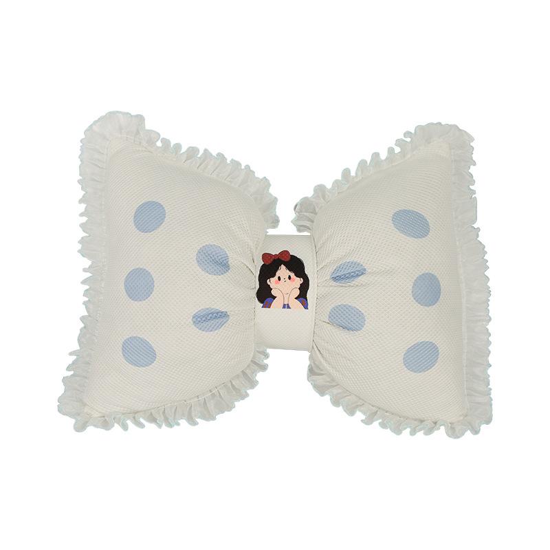 Summer Style Cartoon Princess Car Seat Cushion with Lace Pillow
