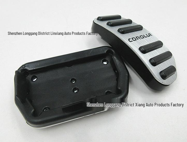 Non-Destructive Aluminum Pedals for 2014-2019 Corolla - Anti-Slip Brake & Accelerator