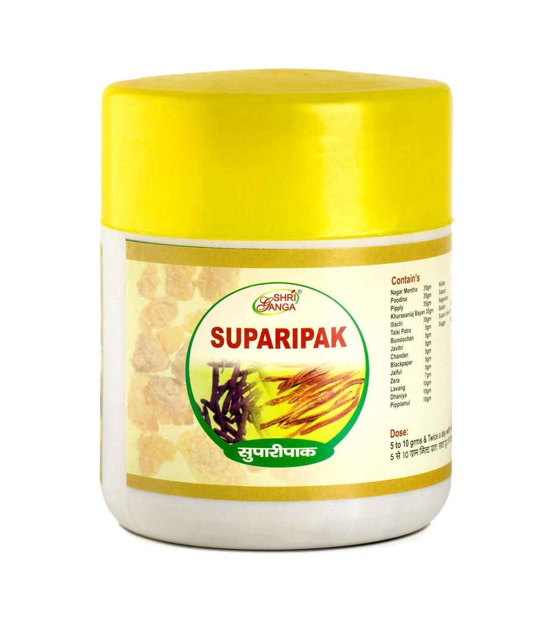 

Супаріпак (250 г), Suparipak, Shri Ganga Pharmacy