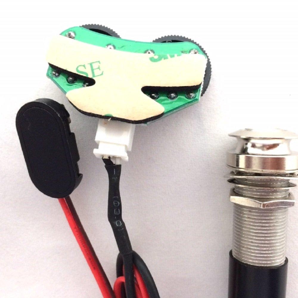 Acoustic Guitar Preamp Piezo Pickup Kit Tools Acoustic Guitar
