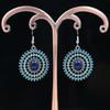 Sunflower Bohemian Ethnic-Style Alloy Earrings for Women