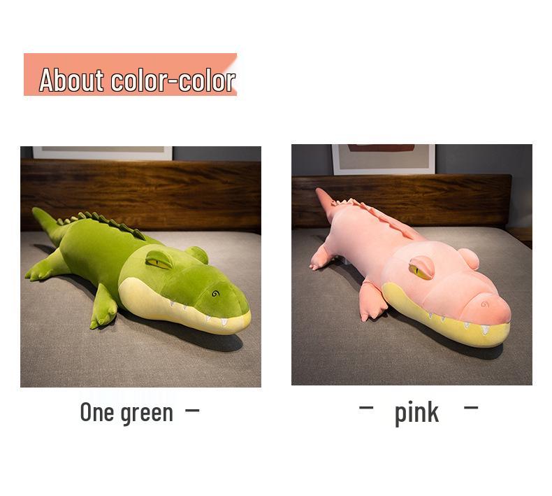 Adorable Large Crocodile Plush Toy Cushion - Perfect Birthday Gift for Girls