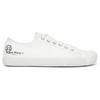Maison Margiela Tabi Canvas Low White Spill Men Sneakers S37WS0495-P2347-T1003