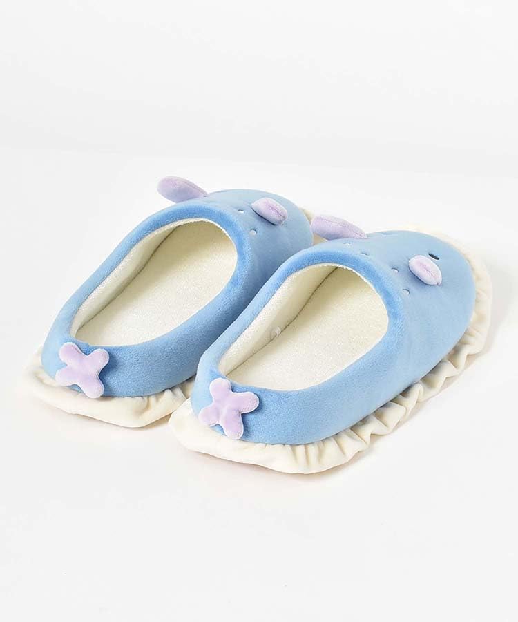 Bleu Bleuet Sea Creature Size M Jellyfish Design Women's Slippers, (23.0-24.5cm),