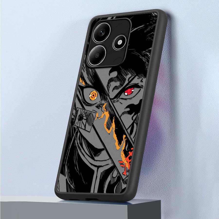 Hot D-emon Anime S-layer Case for Xiaomi Redmi Note 14 11 14C A4 13C 10 9S 12 13 Pro Plus Funda Back Phone Cover