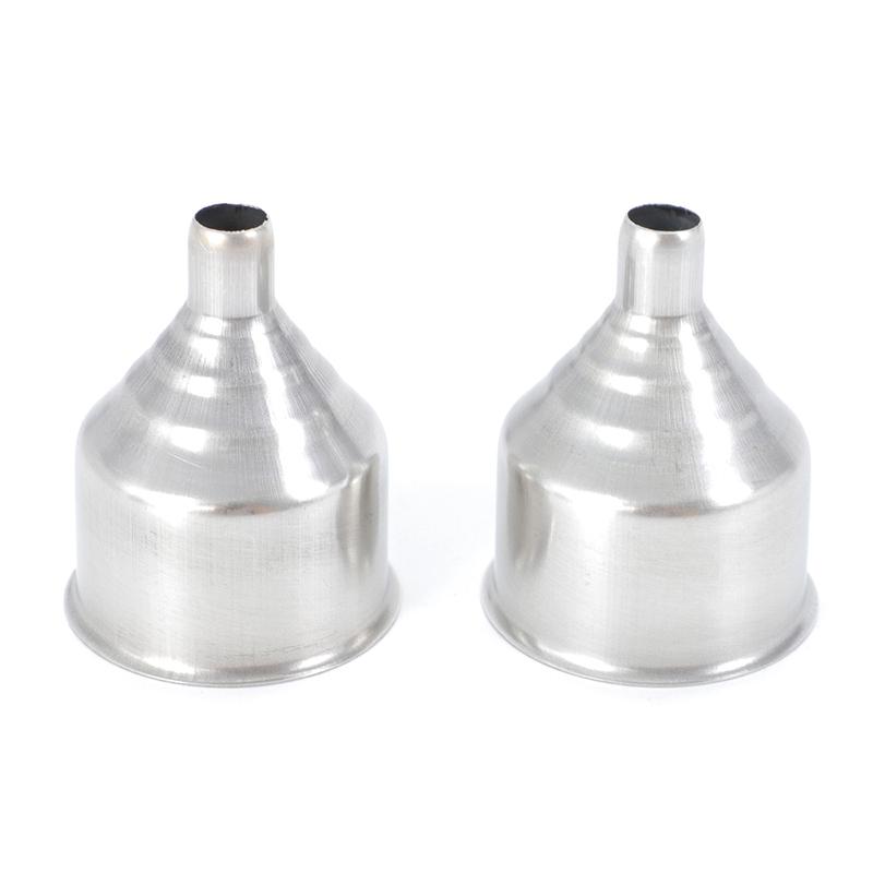 Funil de Aço Inoxidável Portátil Mini Boca Pequena Funis Bar Frasco de Vinho Universal Funil de Boca Longa Acessório de Cozinha