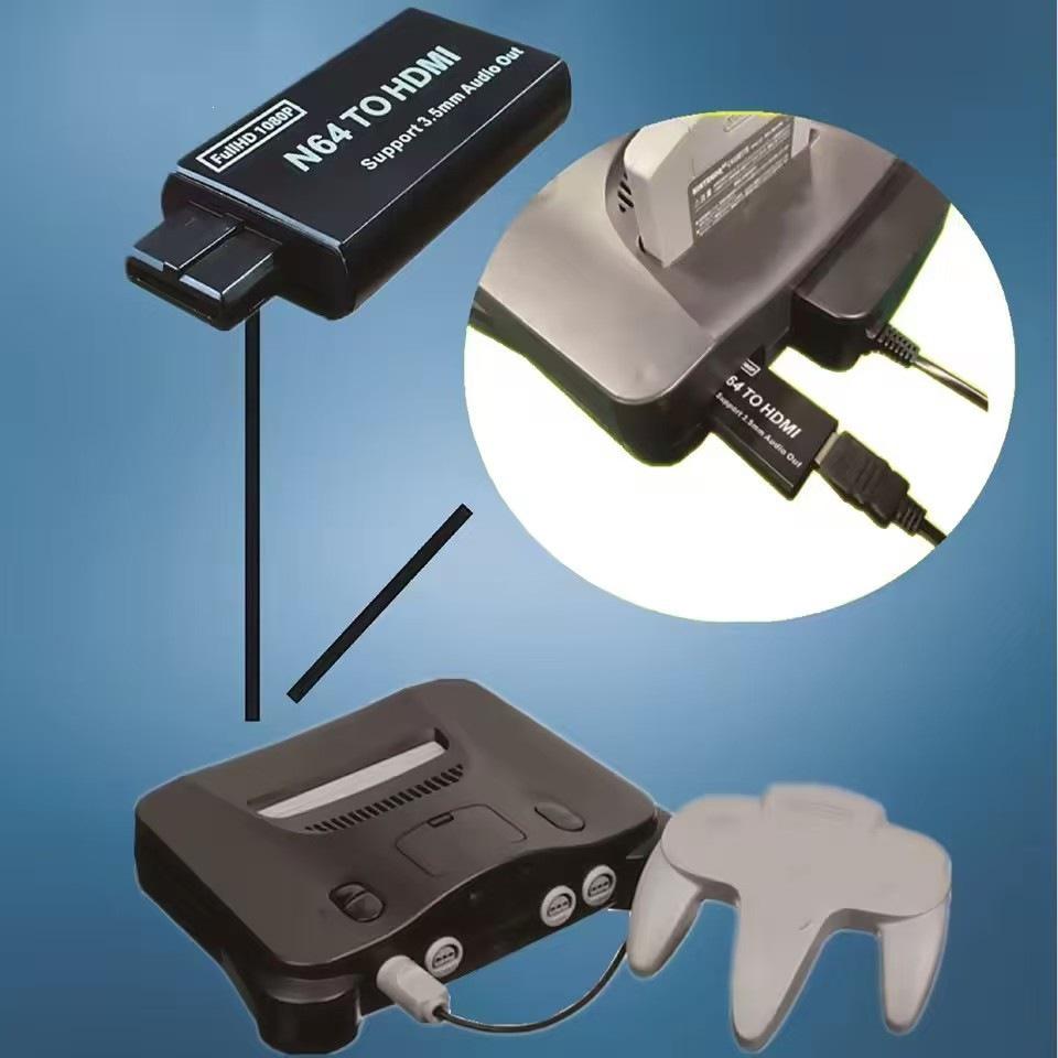 N64 to SNES/NGC/SFC Adapter Cable for Game Console