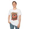 Eyeball Donut Surreal Retro Weird Food Psychedelic Unisex Softstyle T-Shirt