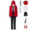 Chainsaw Man Black Suit Cosplay Costume, Aki Hayakawa & Denji Uniform Casual Business Black Suit Outfit