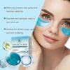 Kollagen Augenpads, Hydrogel Augenmaske gegen Augenringe, Hyaluron & Kollagen Anti-Aging Augenmaske, Augen Gel Pads Anti-Falten
