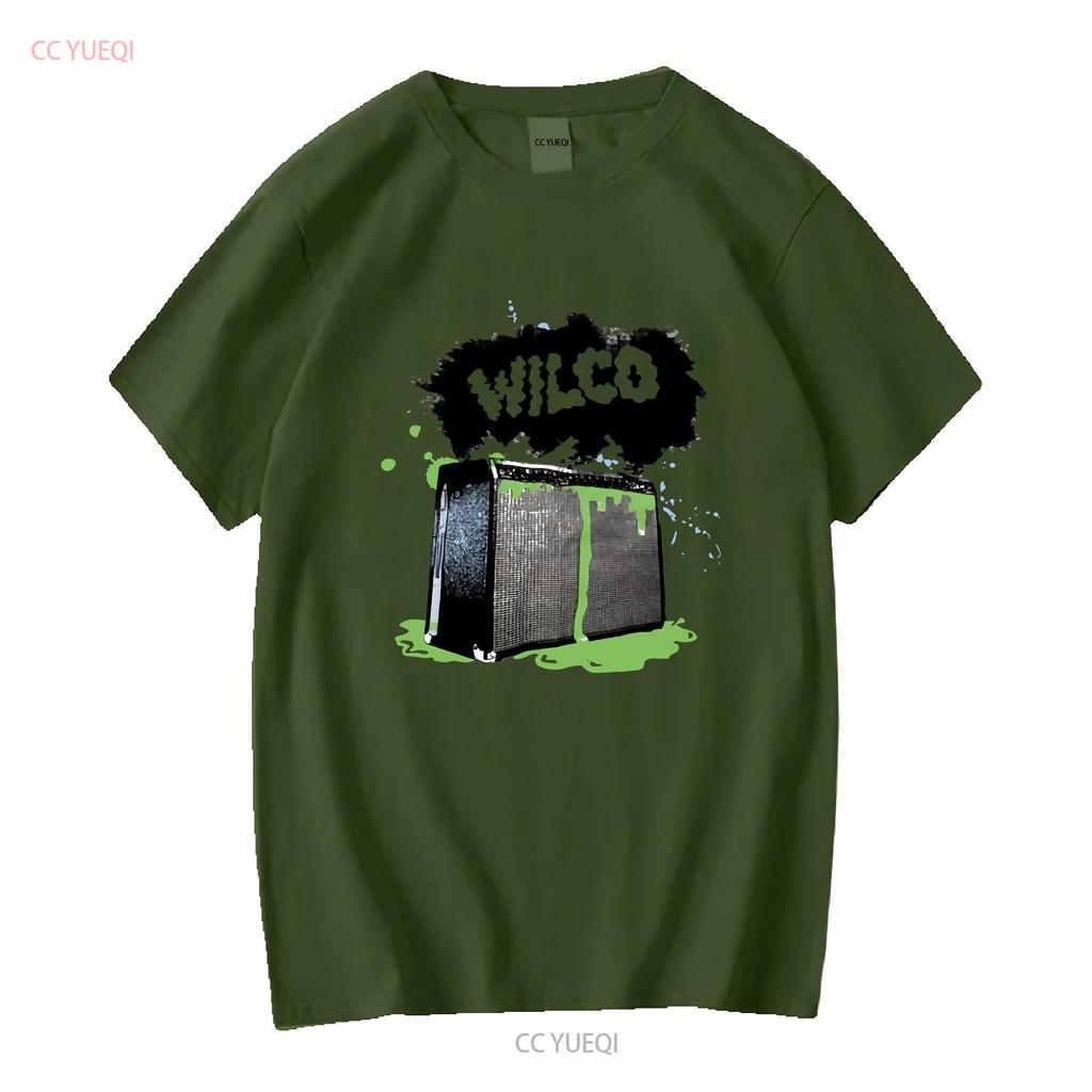Seltenes Wilco Tour-Band-T-Shirt aus Baumwolle, alle Größen S bis 5XL, Vintage-Waschung, lässig, leicht grafisch, modisch, stylisch, weich