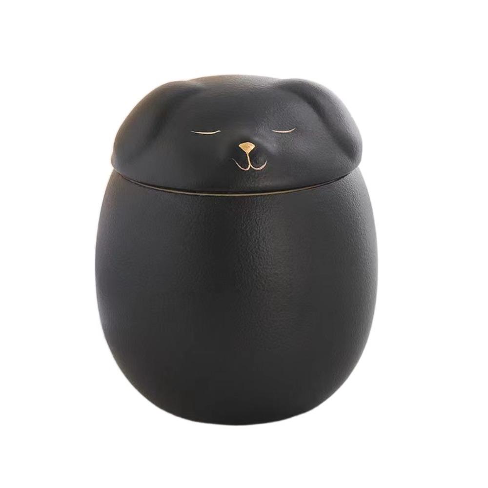 Ceramic Ashes Storage Box 200ml Dog Cat Cremation Urns Funeral Urn for Pets  Desktop Decoration