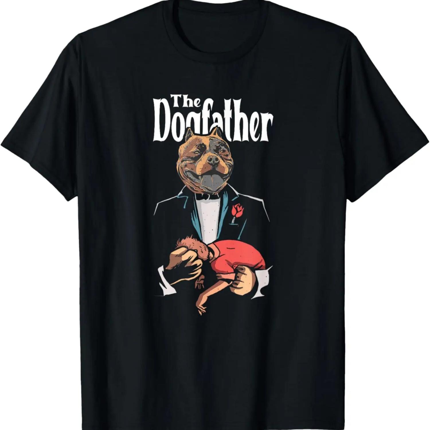 The Dog Father Dogfather Design T-Shirt S чёрный
