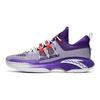 Anta Scarpe da basket basse Zup1 Tecnologia Azoto Antiscivolo Resistenti all'usura Uomo sneaker Viola Bianco 912321105S-3