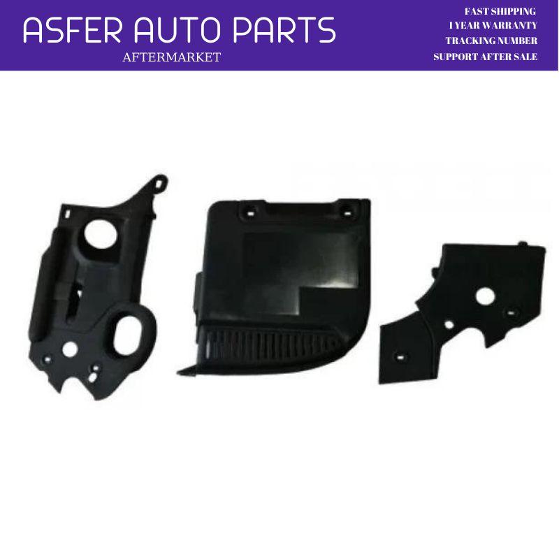 Set de 3 Capace Panou Superior Față pentru Renault Megane Mk2 II 2002-2009 Calitate Înaltă OEM 8200077764 8200302466