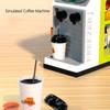 Water Outlet Simulation Coffee Machine Toy Mini Supermarket Shopping Platform Toy  Children's Play