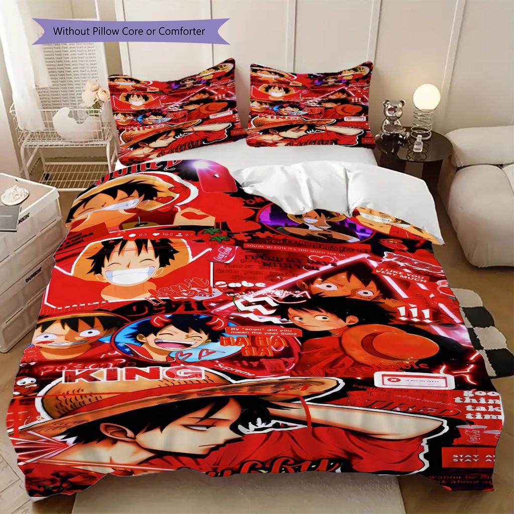 Luffy Soft and Comfortable Duvet Cover, Children's Bedding Set Gift, Extra Large Size, Various Sizes Available LXR140