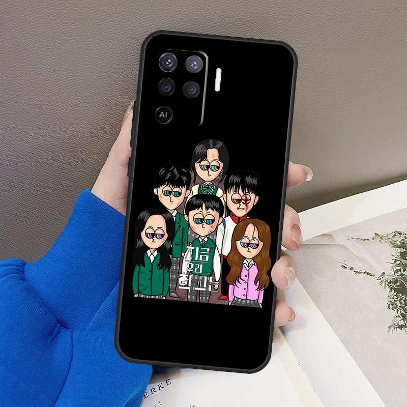 

All of us are dead Case For Oppo A76 A16 A96 A17 A18 A60 A80 A40 A38 A58 A78 A98 A94 A74 A54 A15 A57 A77 A5 Pro OPPO A54 4G