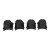 4 Pcs Wheel Hub Center Cover Decorative Axle Center Hubcaps for Maverick X3 Turbo R 2017 to 2020