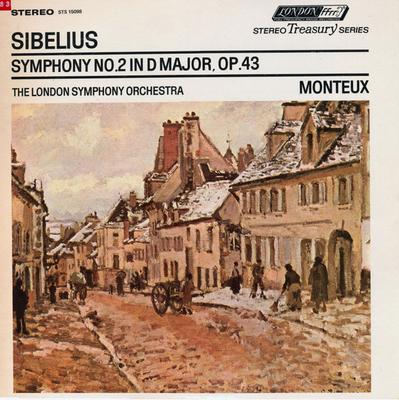 LP Record JEAN SIBELIUS, PIERRE MONTEUX, THE  - Symphony No. 2 In D Op 43 STS15098 London Records US Classical Used