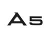 3D Letters Numbers Emblem for Audi A3 A4 A5 A6 A7 A8 Q2 Q3 Q5 Q7 Car Trunk Lid Nameplate Badge Logo Sticker Chrome Glossy Black