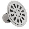 304 Stainless Steel Floor Drain 3.54 Inch Diameter Odor Resistant Drain Kit Shower Drain  Washroom