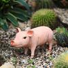 Resin Pig Statue Cute Animal Sculpture for Garden Yard Patio Outdoor Decoration Lawn Ornament Animal Statue Figurine